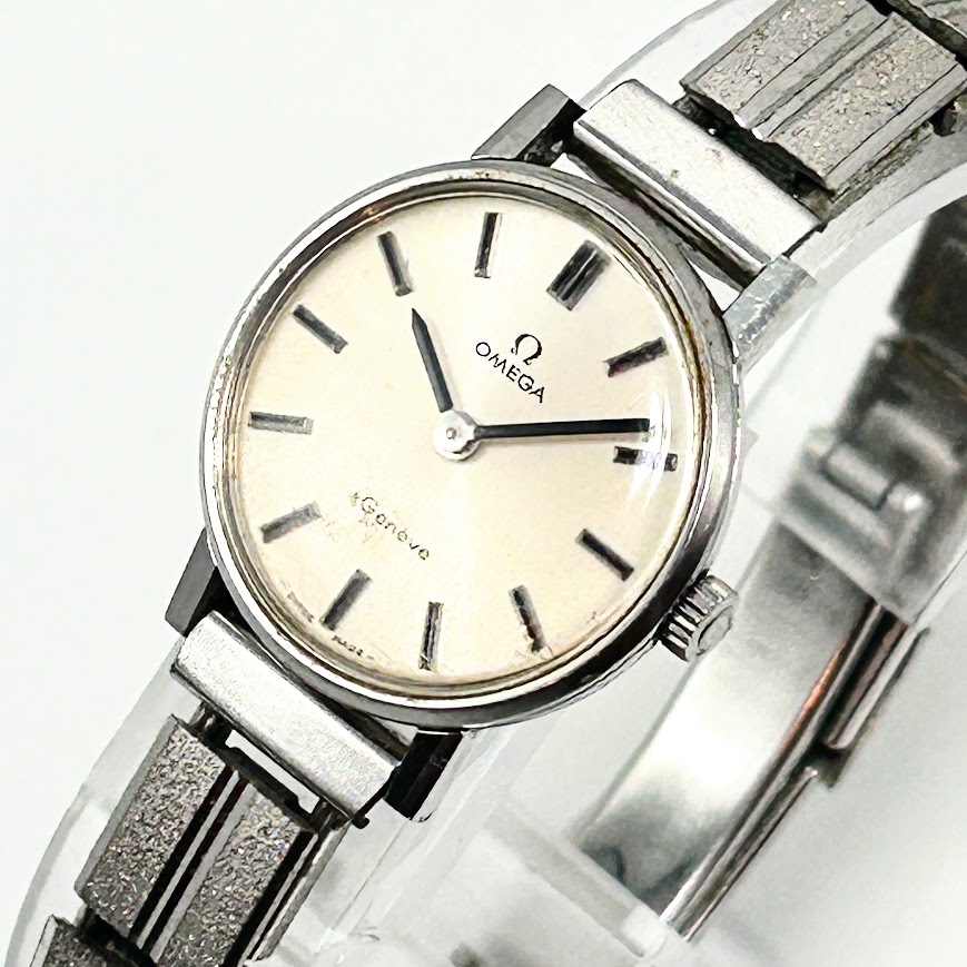 J-30】稼働 OMEGA Ω オメガ Geneve ジュネーブ 手巻き ラウンド J-30】稼働 OMEGA Ω オメガ Geneve ジュネーブ 手巻き ラウンド