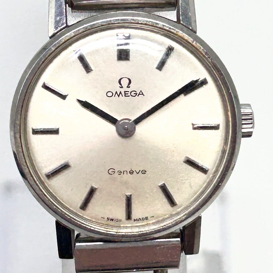 J-30】稼働 OMEGA Ω オメガ Geneve ジュネーブ 手巻き ラウンド J-30】稼働 OMEGA Ω オメガ Geneve ジュネーブ 手巻き ラウンド