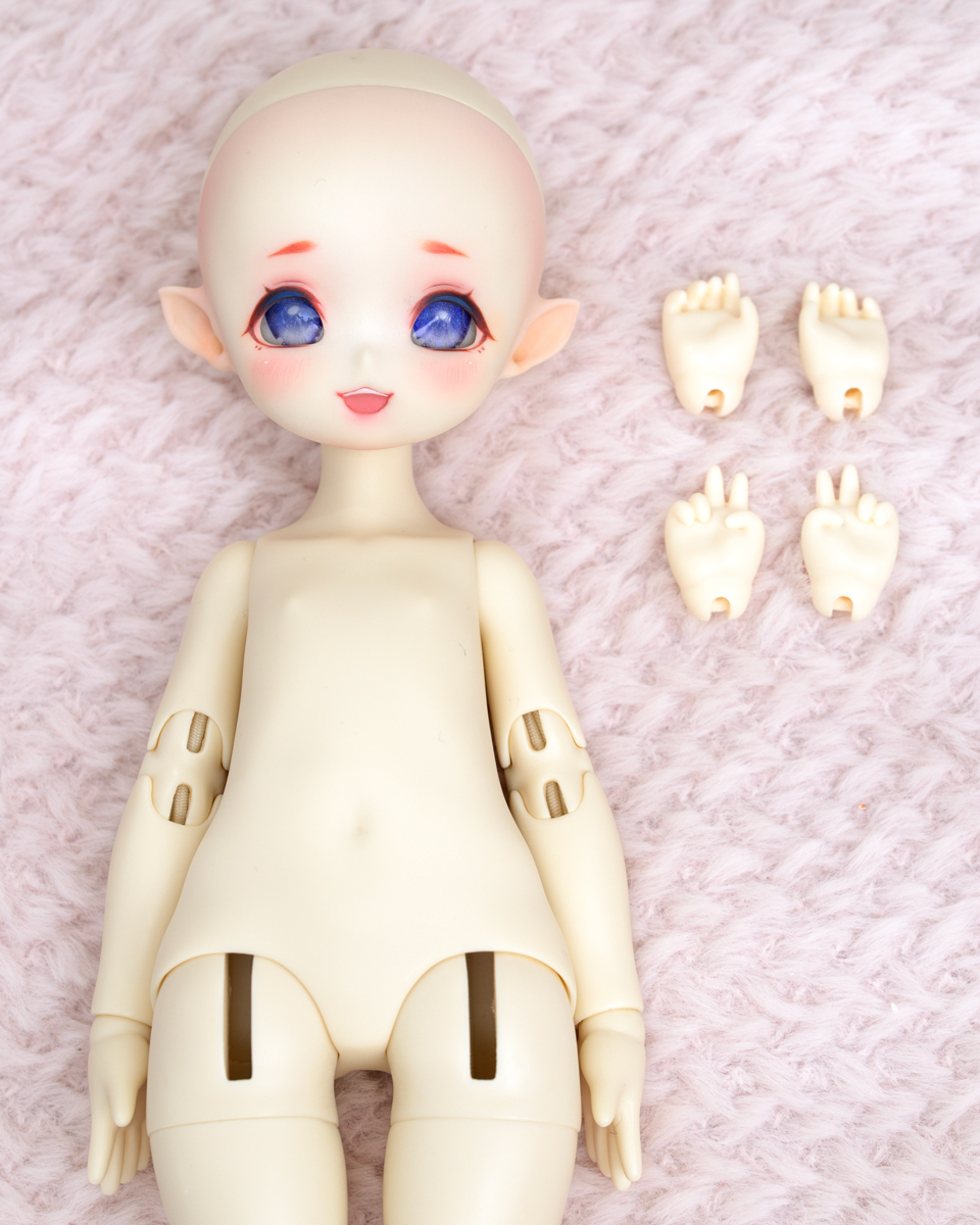 分界線 BJD 1/6 ブラインドドール「妖精SET」3号ヘッド+ボディ 分界線 BJD 1/6 ブラインドドール「妖精SET」3号ヘッド+ボディ