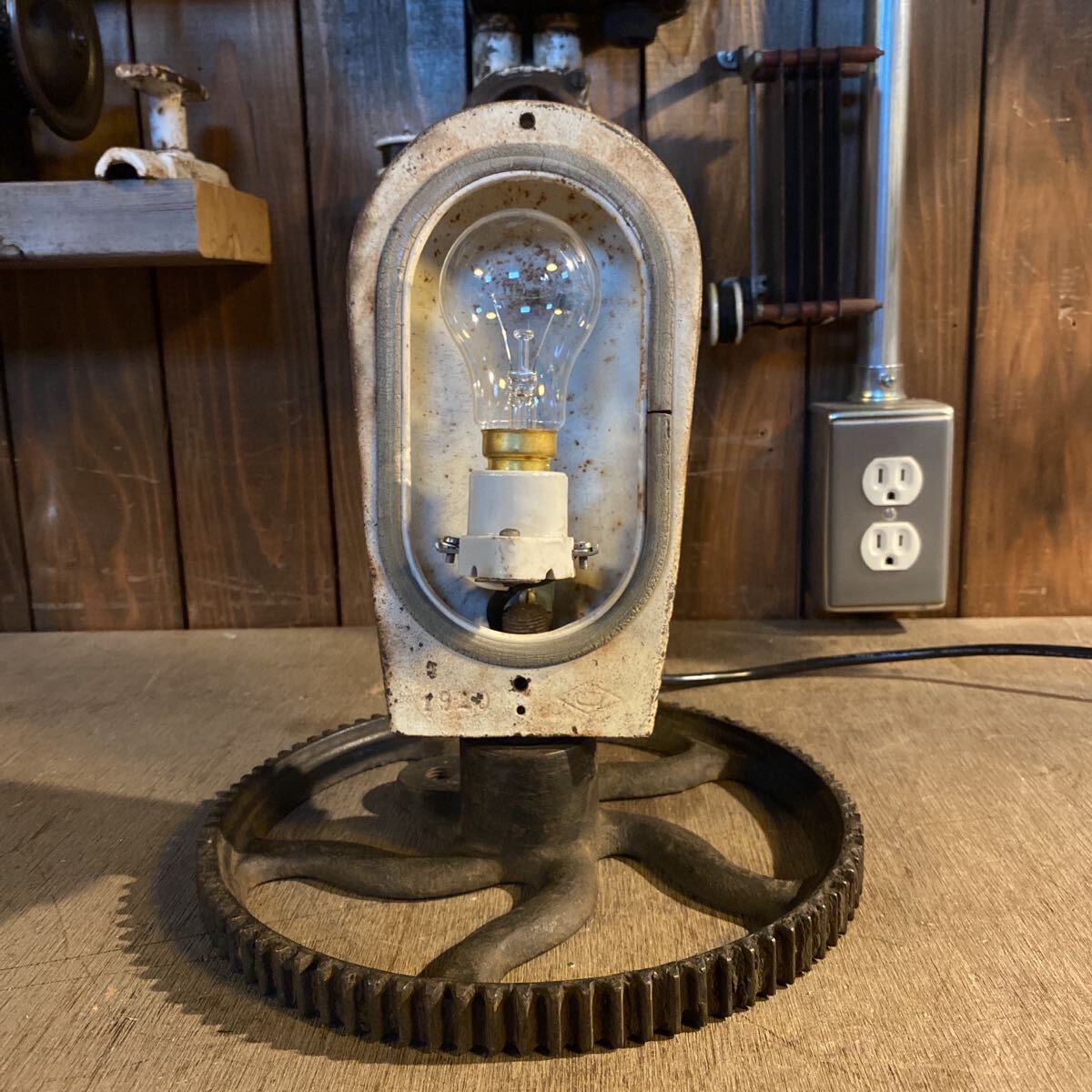 金閣】中国美術 青花 山水舟紋 盤 φ20.5cm 嘉慶年製 旧家蔵出