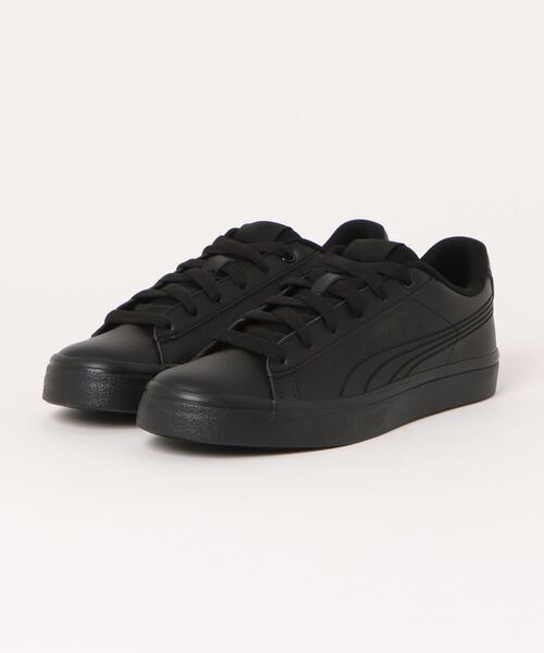 「PUMA」 ローカットスニーカー 23.0cm ブラック×ブラック レディース