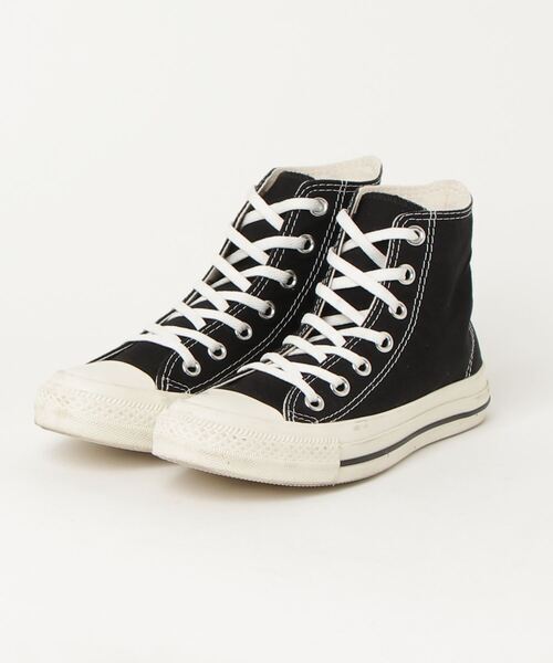 「CONVERSE」 ハイカットスニーカー 23cm ブラック レディース