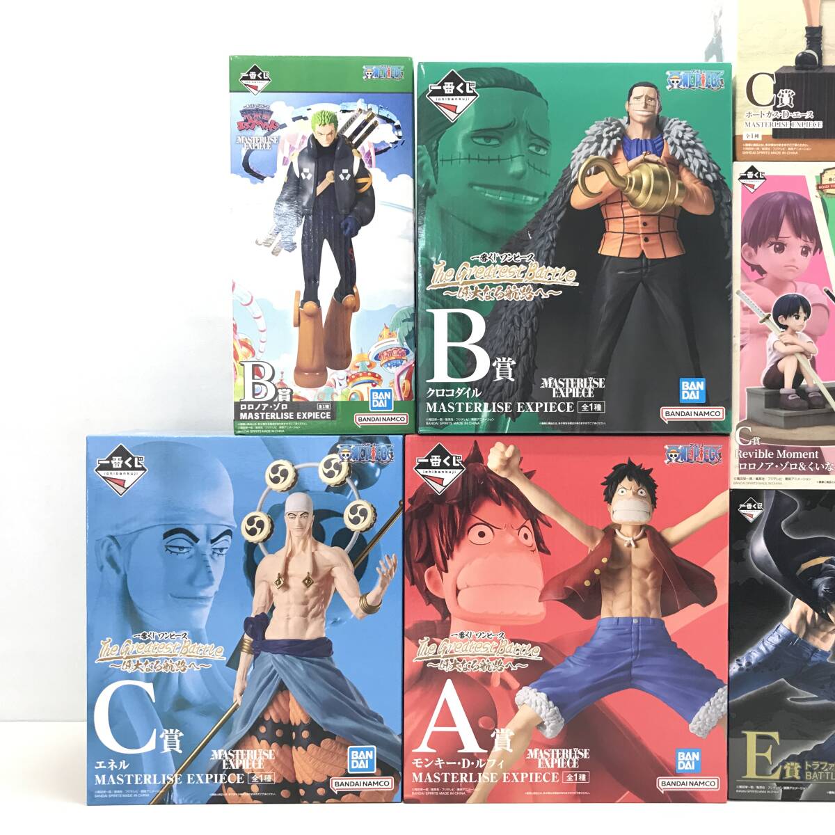 ☆未使用品☆ 一番くじ プライズフィギュア ワンピース 13点 ☆未使用品☆ 一番くじ プライズフィギュア ワンピース 13点