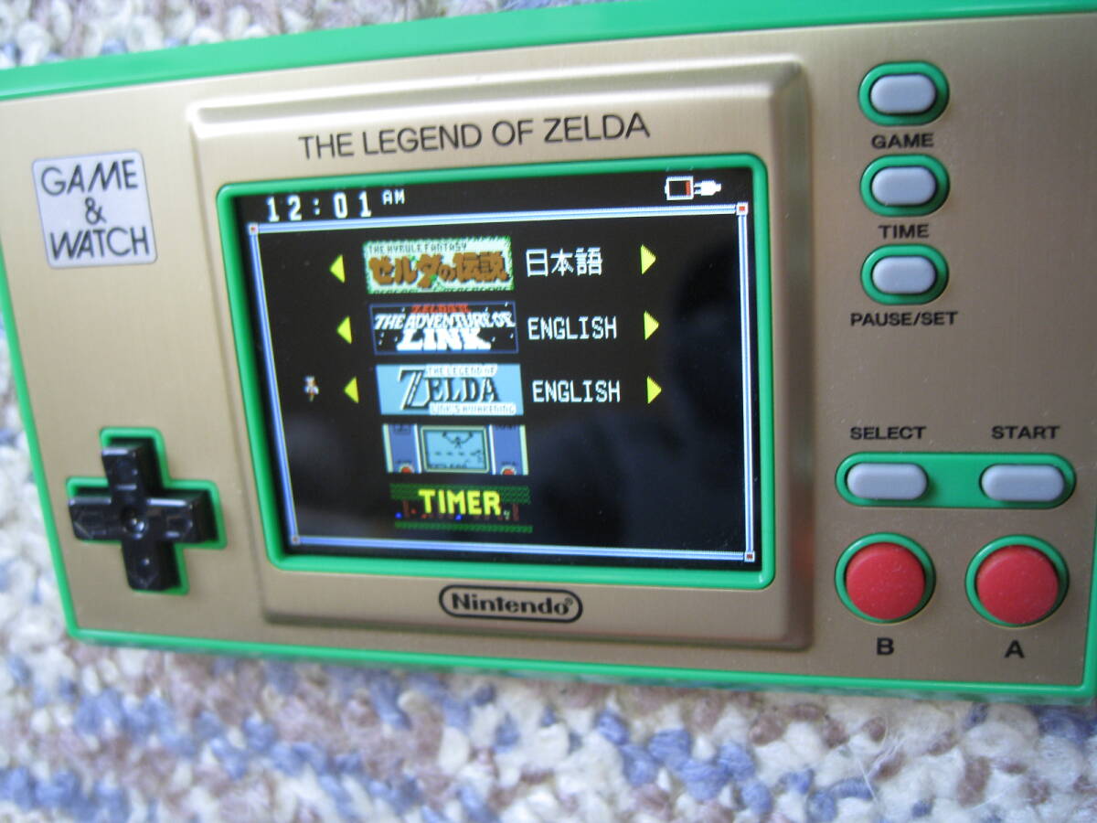  пуск проверка товар Zelda. легенда игра & часы GAME & WATCH ZL-35