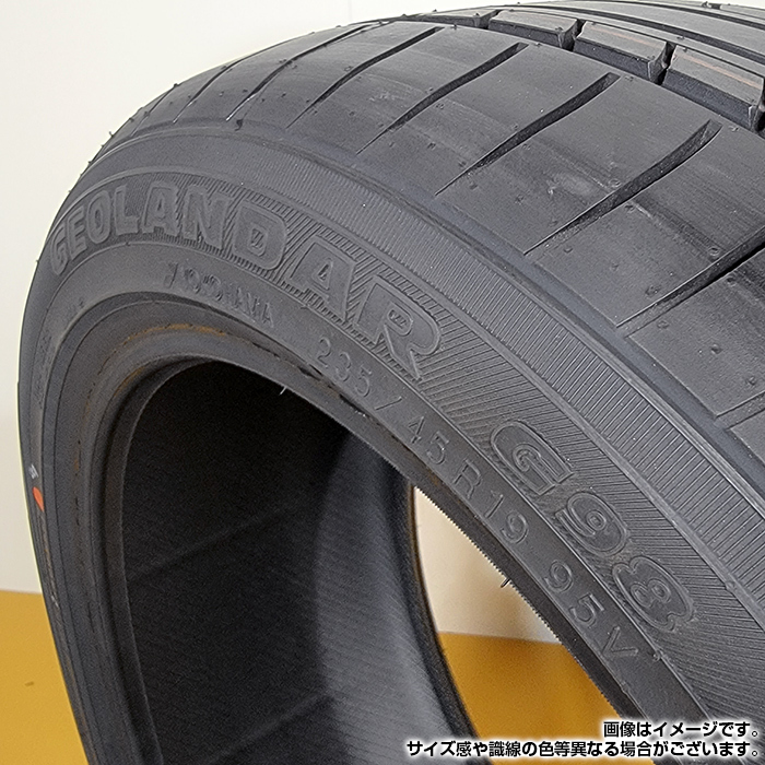 【2025年制】 YOKOHAMA 235/45R19 95V GEOLANDAR G98EV ジオランダー ヨコハマタイヤ ノーマルタイヤ 夏タイヤ 1本