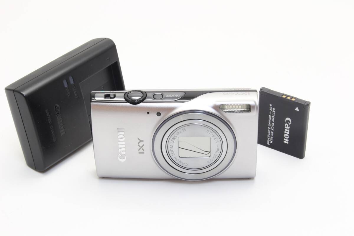 AA (新品級) Canon キヤノン IXY 640 シルバー 初期不良返品無料 領収書発行可能 3-59