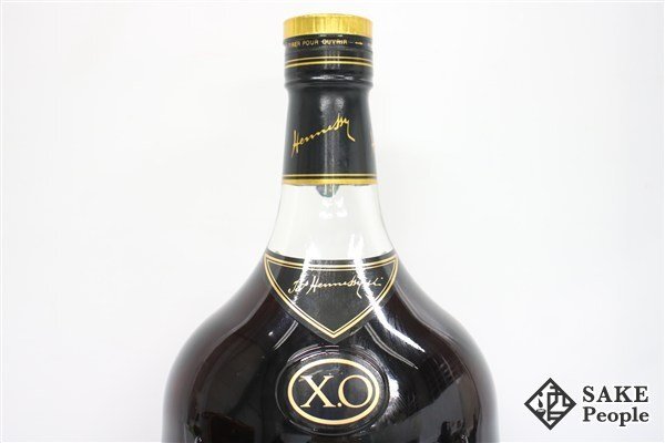 ◇1円~ ヘネシー XO 金キャップ クリアボトル 3000ml 40% 箱 ◇1円~ ヘネシー XO 金キャップ クリアボトル 3000ml 40% 箱
