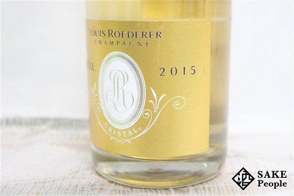 □1円~ ルイ・ロデレール クリスタル ブリュット 2015 750ml □1円~ ルイ・ロデレール クリスタル ブリュット 2015 750ml