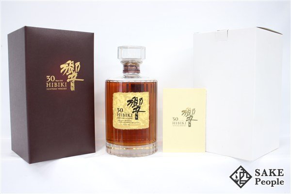 ◇注目! サントリー 響 30年 700ml 43% 箱 外箱 冊子 ◇注目! サントリー 響 30年 700ml 43% 箱 外箱 冊子