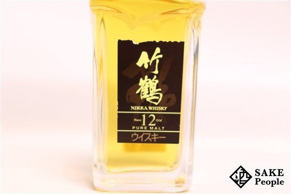 ◇1円~ ニッカ 竹鶴 12年 ピュアモルト 50ml 40% ジャパニーズ ◇1円~ ニッカ 竹鶴 12年 ピュアモルト 50ml 40% ジャパニーズ
