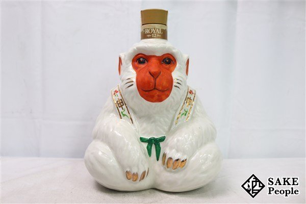 ◇注目! サントリー ローヤル 12年 干支 陶器ボトル 申 600ml 43 ◇注目! サントリー ローヤル 12年 干支 陶器ボトル 申 600ml 43