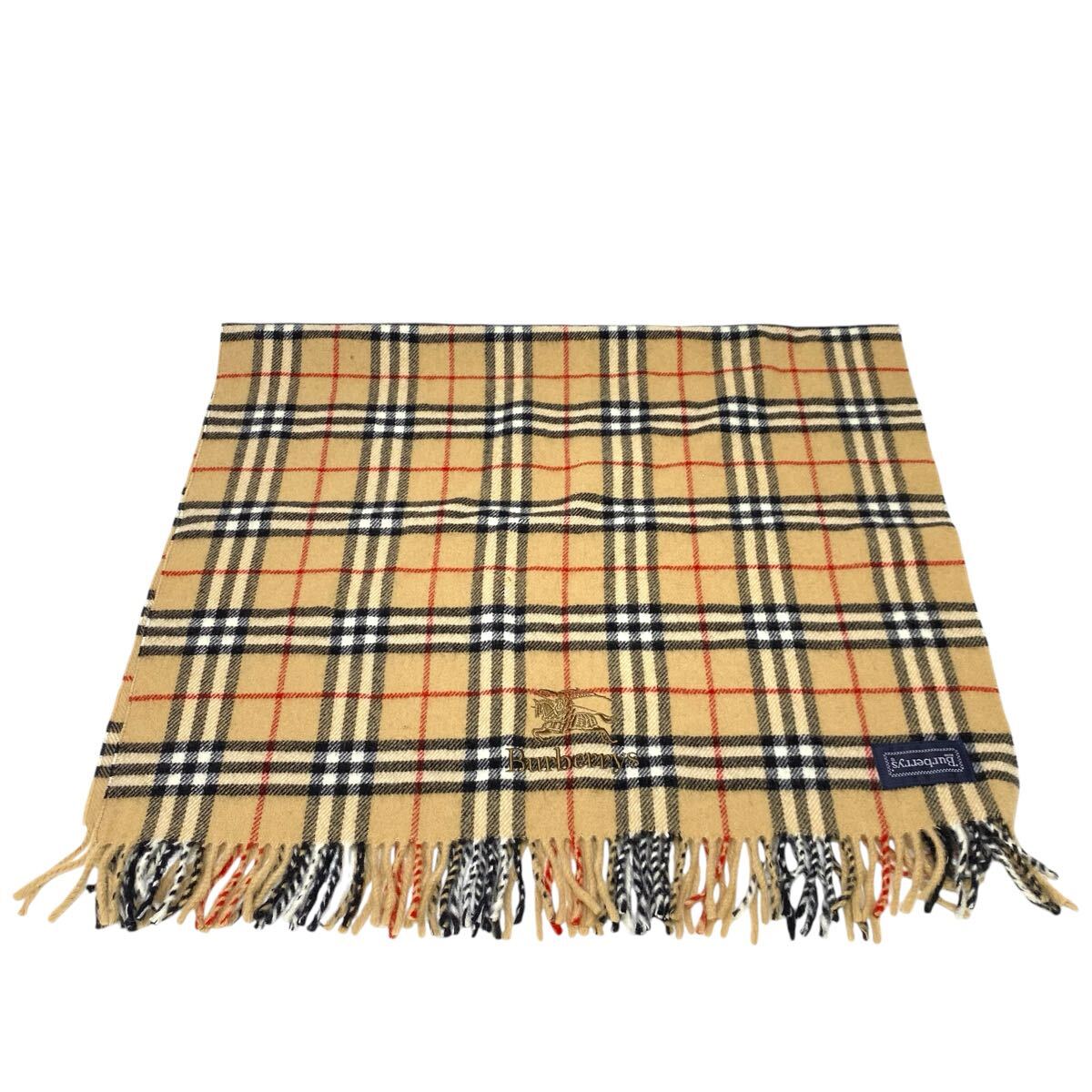 ♪ BURBERRY バーバリー ノバチェック ひざ掛け 膝掛け ウール ♪ BURBERRY バーバリー ノバチェック ひざ掛け 膝掛け ウール