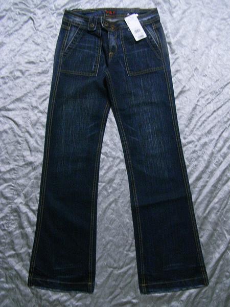 フランス製 P&Y レディース デニムパンツ ジーンズ サイズ34/25インチ 新品_画像1