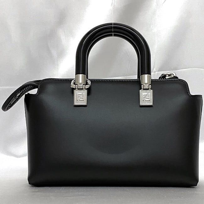 フェンディ ミニボストン バッグ バイザウェイミニ f-21249 ブラック シルバー金具 バイザウェイ 8BS067　