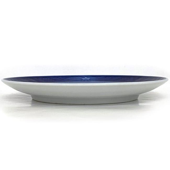  Royal Copenhagen year plate голубой белый прекрасный товар керамика б/у Royal Copenhagen 1997 год 