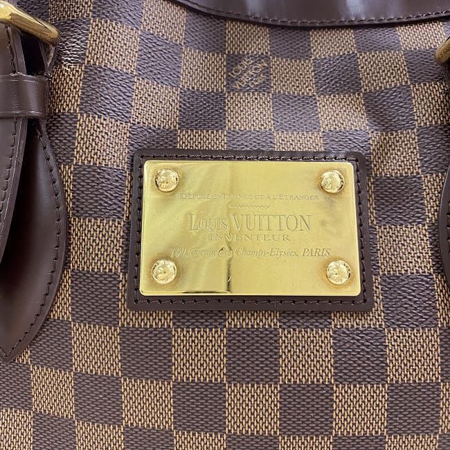  Louis Vuitton большая сумка ветчина p ste doGM Brown Gold Damier ebenN51203 прекрасный товар 
