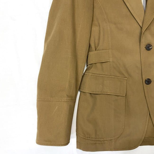  Salvatore Ferragamo жакет ec-21168 Brown мужской произведена чистка хлопок б/у 