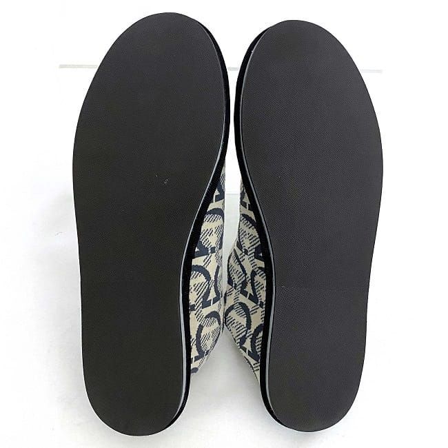 Salvatore Ferragamo Loafer бежевый темно-синий gun chi-ni0756696 прекрасный товар стрейч материалы б/у