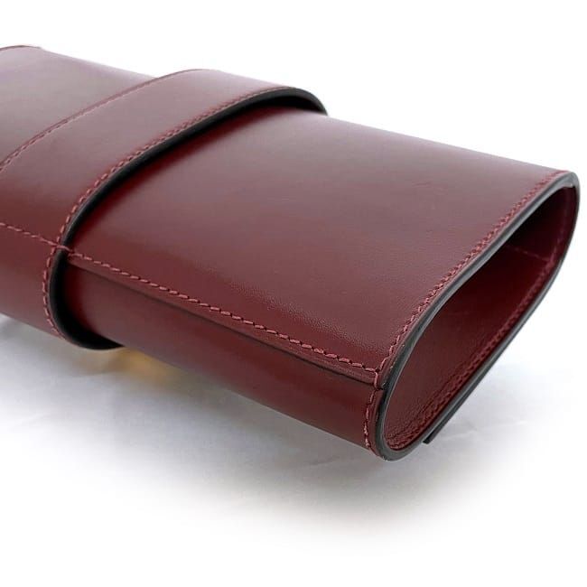 エルメス クラッチバッグ レッド メドール 美品 パーティー バッグ レザー ボックスカーフ 中古 □O 刻印　_画像5