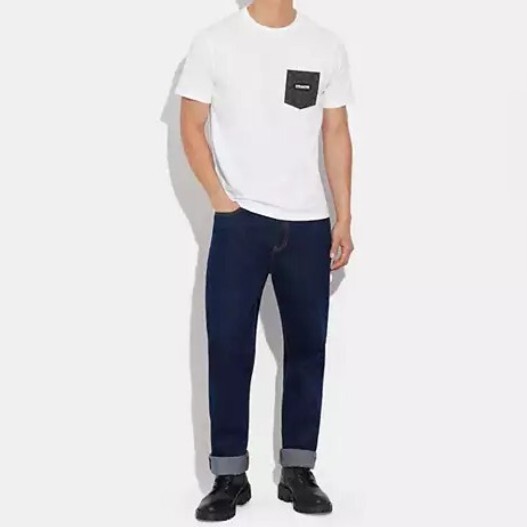 ◆新品タグ付き/正規(guī)品◆【COACH★C9148-XS】コーチ 百貨店商品? 半袖Tシャツ オーガニックコットン素材 ユニセックスモデル 即決☆
