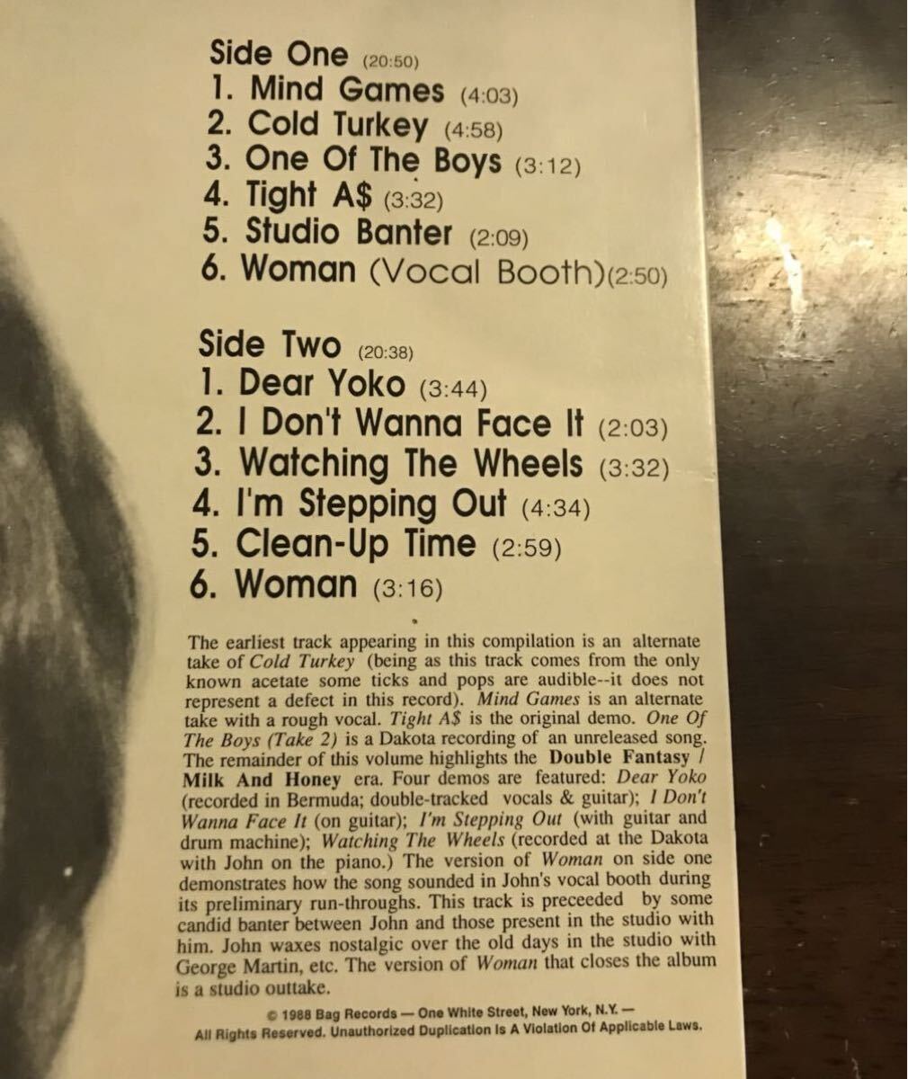 □JOHN LENNON□ジョンレノン□LOST LENNON TAPES Volume Seven □JOHN LENNON□ジョンレノン□LOST LENNON TAPES Volume Seven