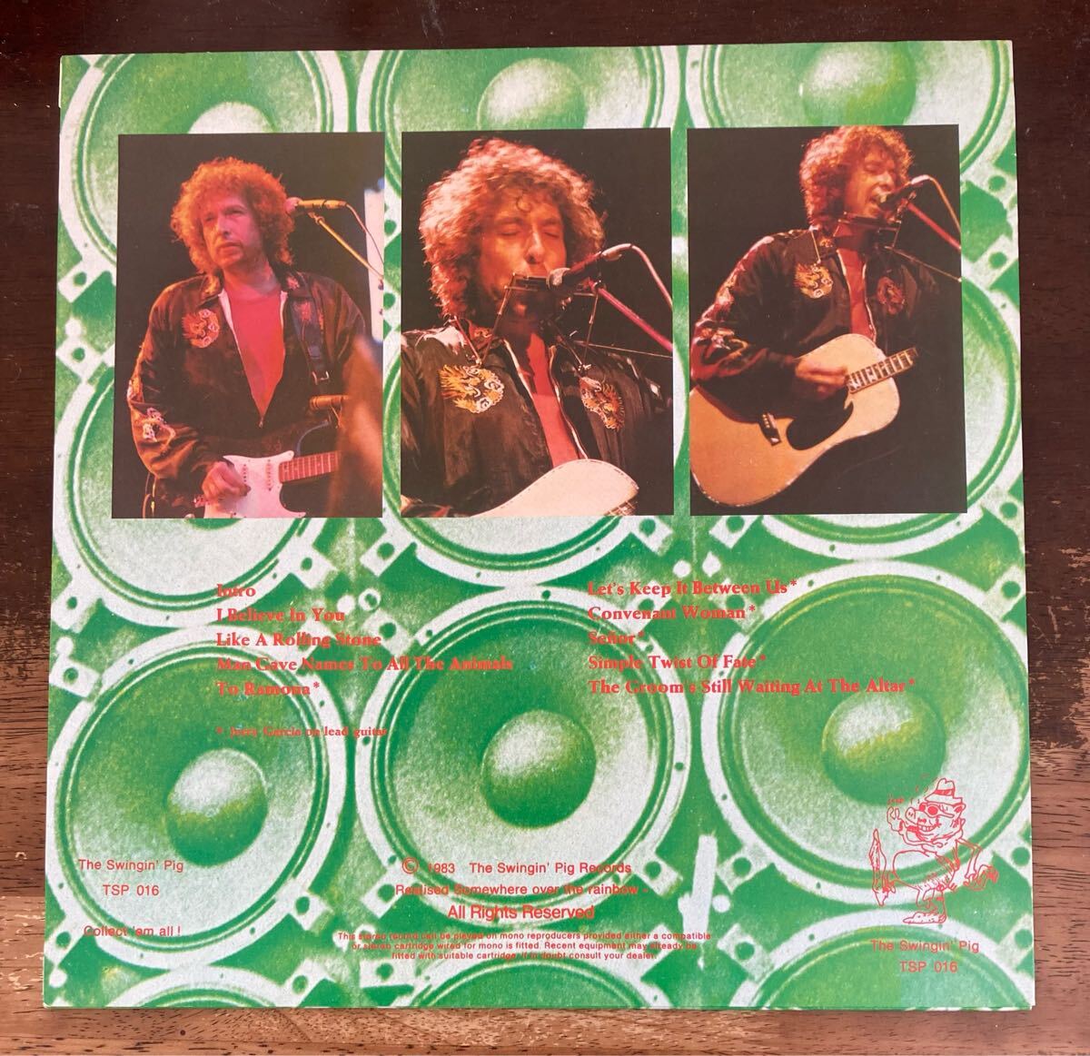 日本最大の ボブディラン&ジェリーガルシア/1980年歴史的共演盤□BOB DYLAN 洋楽