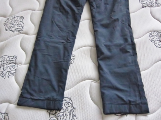 UNIQLO メンズパンツ S 内側ボア 防寒 Brand ユニクロ ボトムス 紺 ユニセックスとしても使い勝手の良い品 温かパンツ ネイビー レア 特 得_画像5