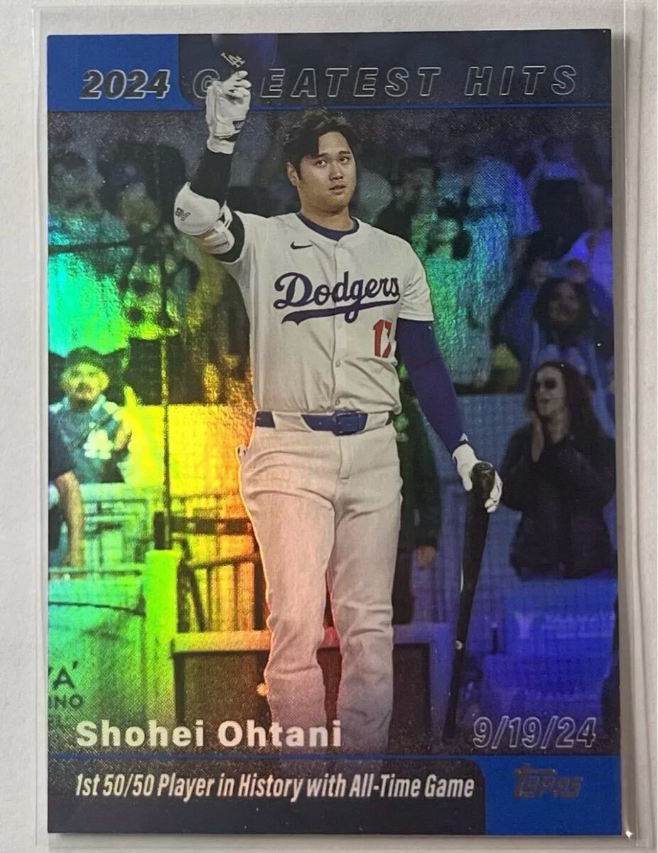 レア 大谷翔平 Topps 2025 Series1GH-25 ブルーフォイルパラレル レア 大谷翔平 Topps 2025 Series1GH-25 ブルーフォイルパラレル