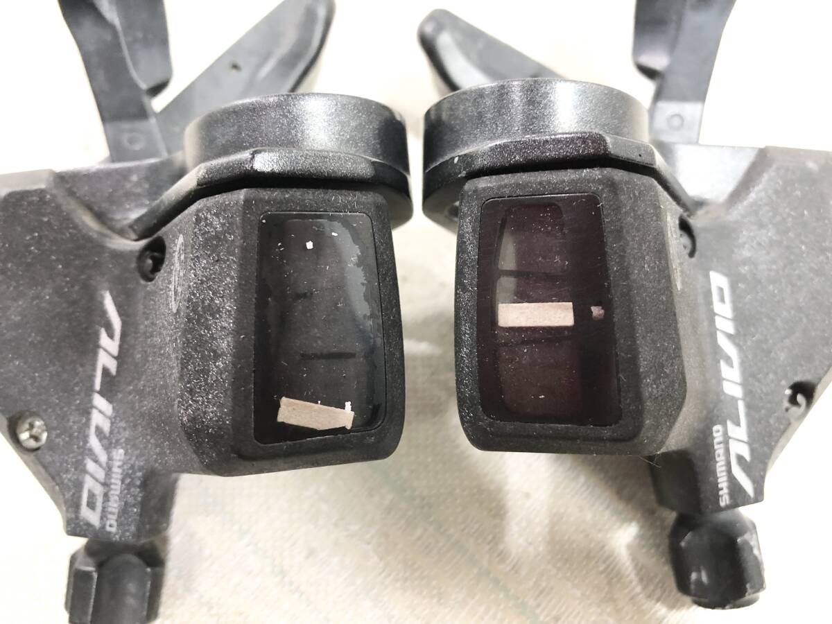 シマノ ALIVIO SL-M430 シフター 3x9速 シルバー 全國レターパックプラス600円で発送します MTB クロスバイク