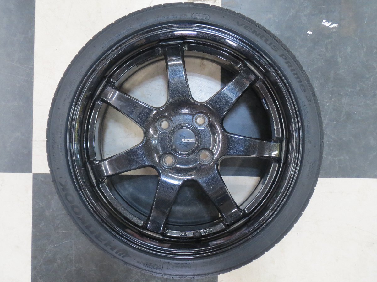 ホットスタッフ G-SPEED N-ONE アルト ミラ 16インチ 6J +45 4H100 中古 24年制 Hankook VENTUS PRIME3 165/45R16 新品 JDM USDM