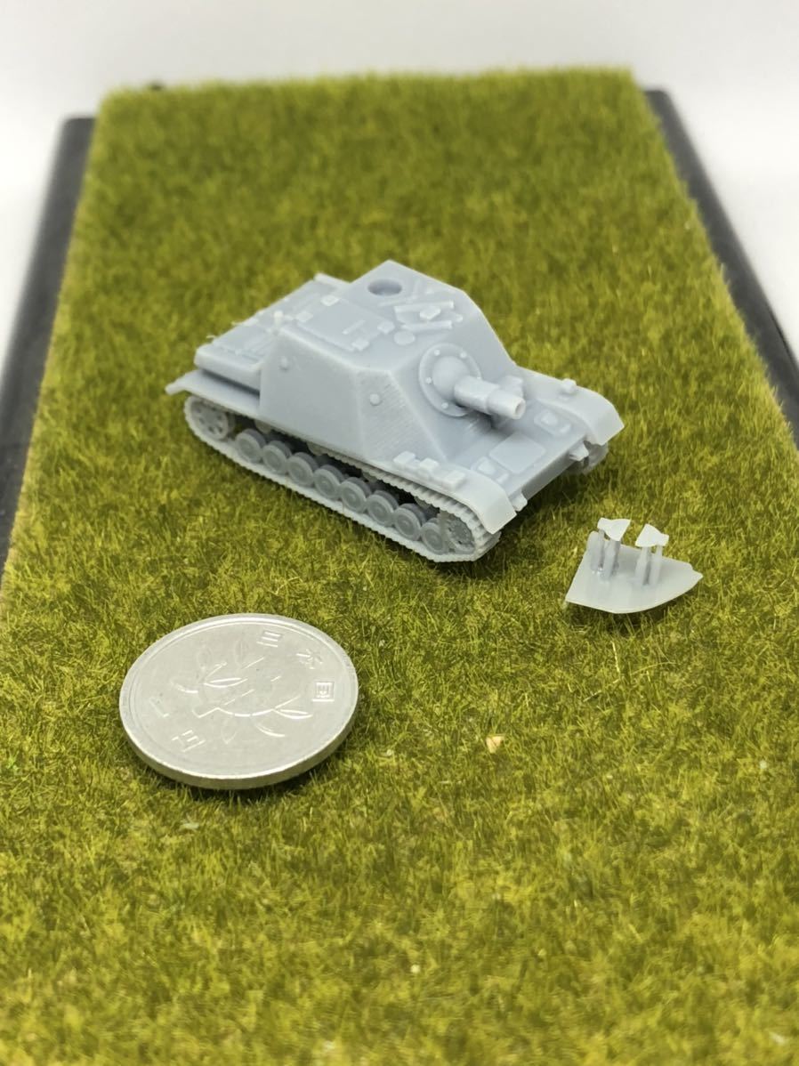 1/144 レジンキット　未涂裝　WWⅡ ドイツ軍 戦車　ブルムベア IV號突撃戦車　ワールドタンクミュージアム 【同梱可能】