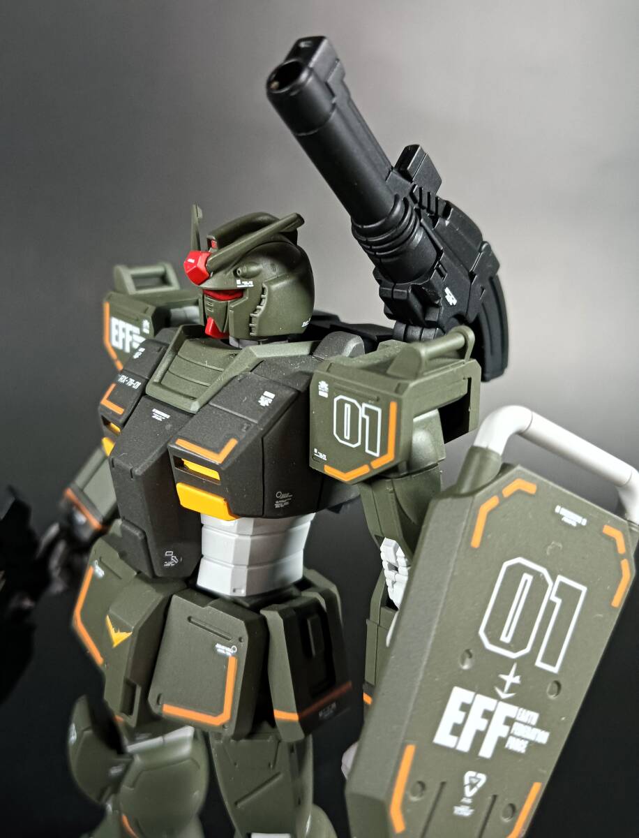 全塗装完成品 theオリジン MSD版 HG 1/144 RX-78-01局地型 全塗装完成品 theオリジン MSD版 HG 1/144 RX-78-01局地型