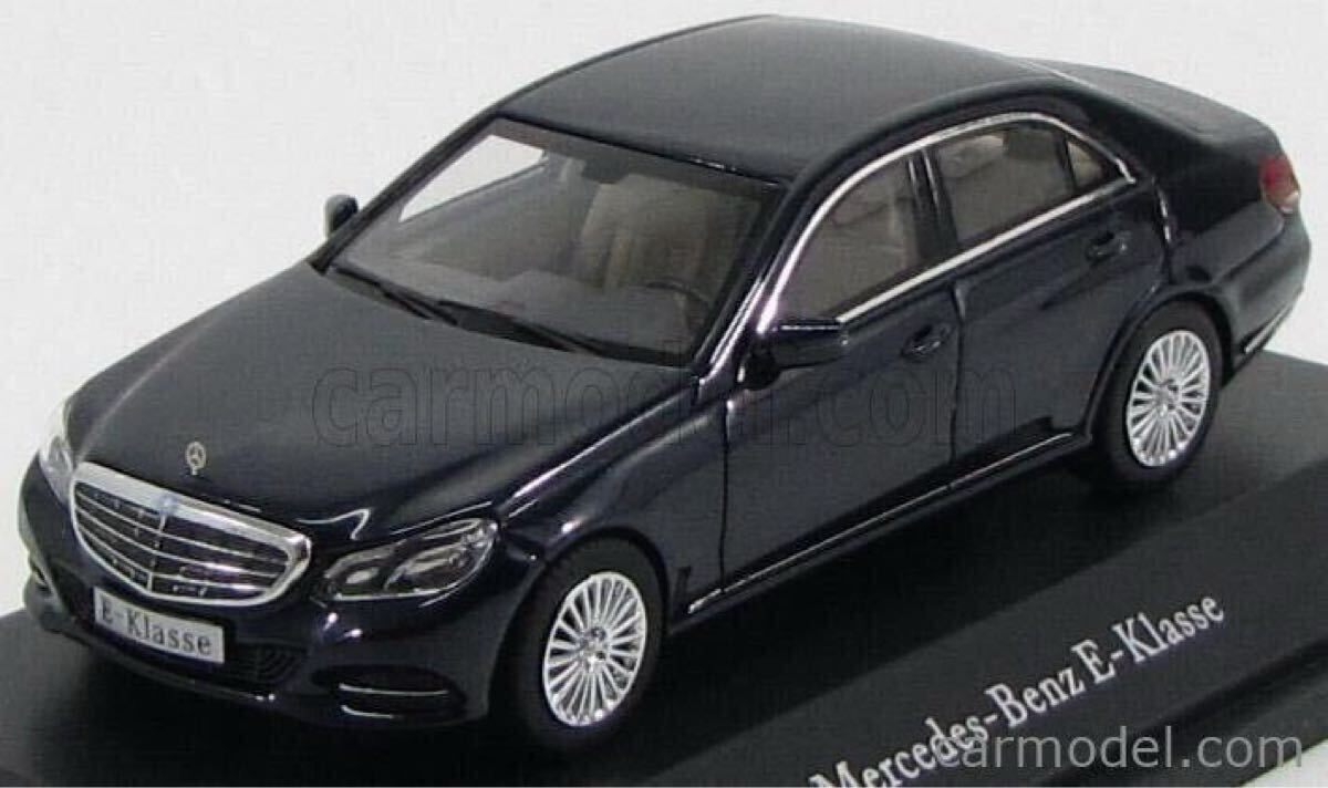 ◆未展示品！メルセデスベンツ特注モデル 1/43 Mercedes BENZ E Klasse Sedan / メルセデス ベンツ Eクラスセダン ブルー