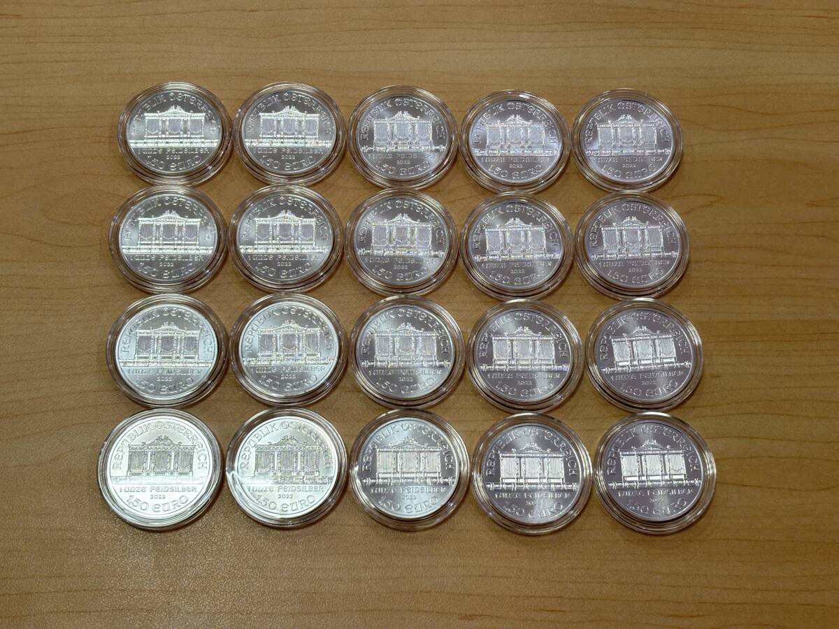 未開封品 オーストリア 2022年 ウィーンフィル・ハーモニー 1oz