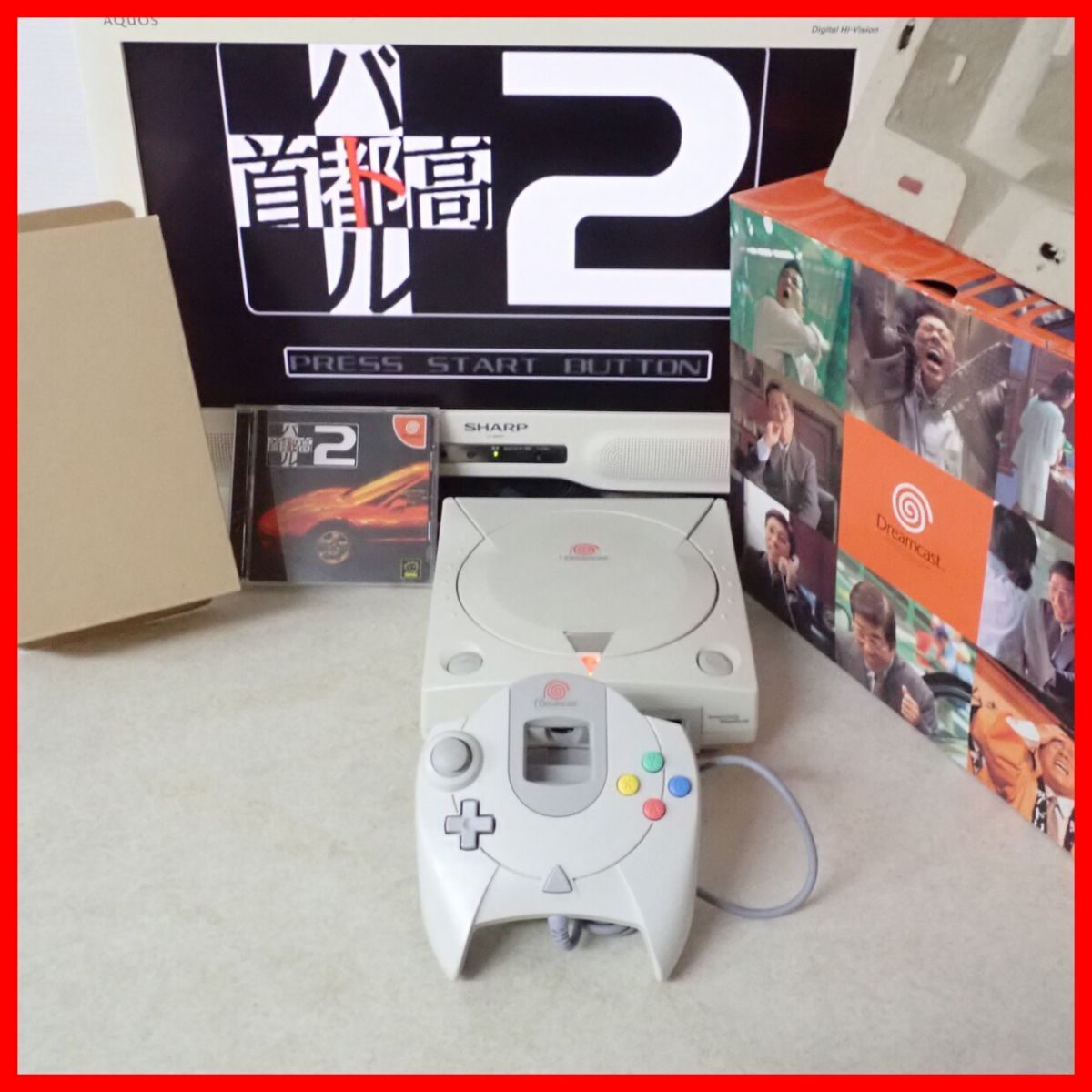 Yahoo!オークション - 動作品 DC ドリームキャスト 本体 HKT Yahoo!オークション - 動作品 DC ドリームキャスト 本体 HKT