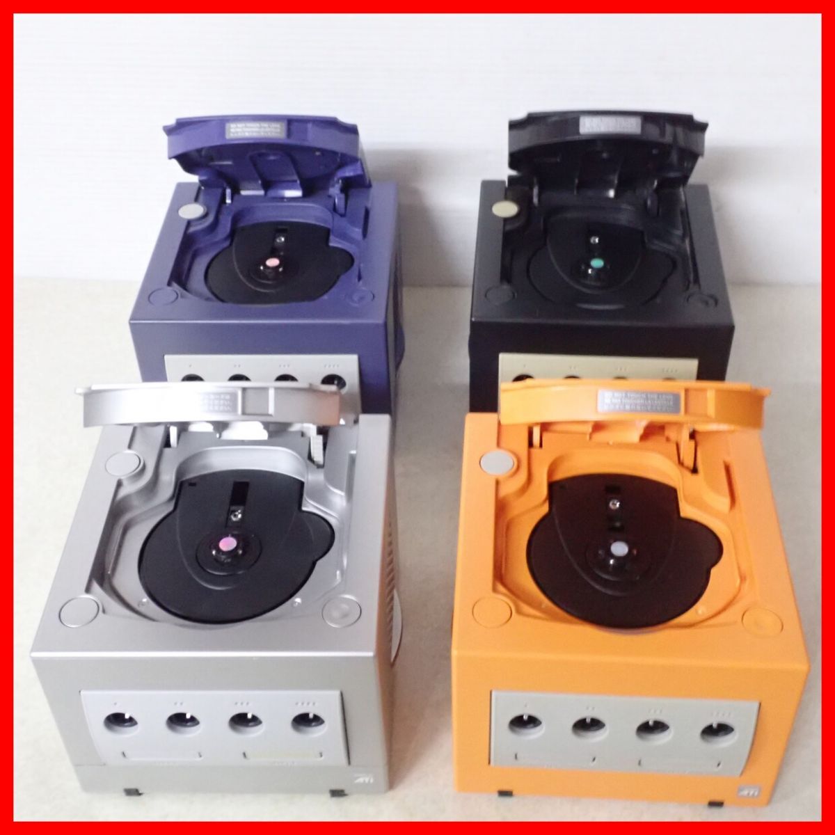 動作品 GC ゲームキューブ 本体 シルバー/オレンジ/ブラック 動作品 GC ゲームキューブ 本体 シルバー/オレンジ/ブラック