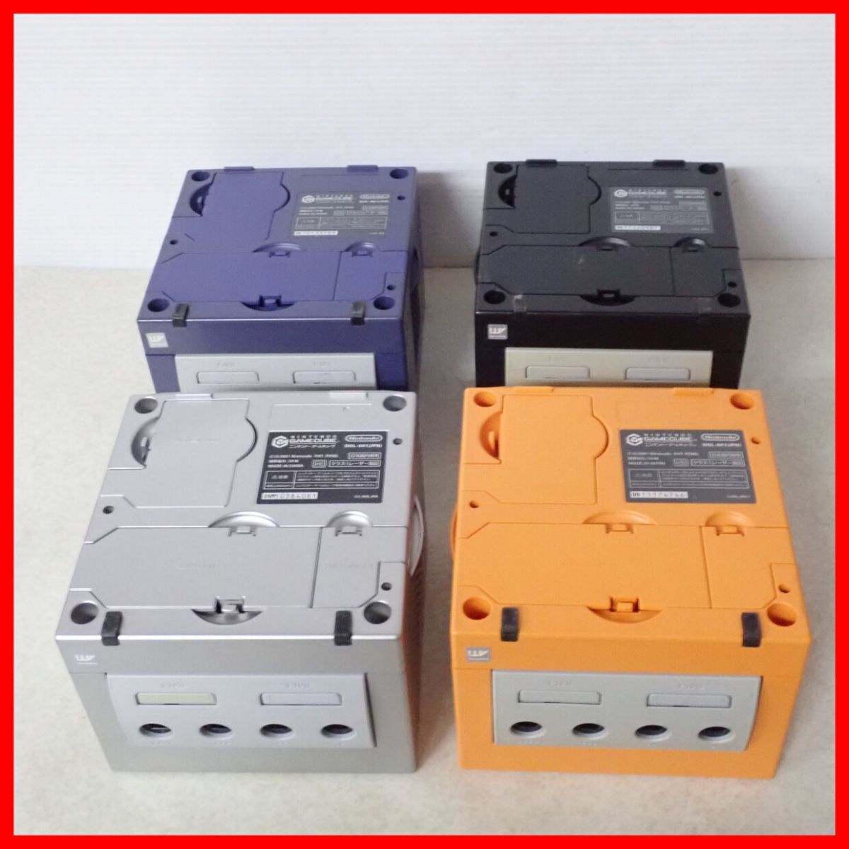 動作品 GC ゲームキューブ 本体 シルバー/オレンジ/ブラック 動作品 GC ゲームキューブ 本体 シルバー/オレンジ/ブラック