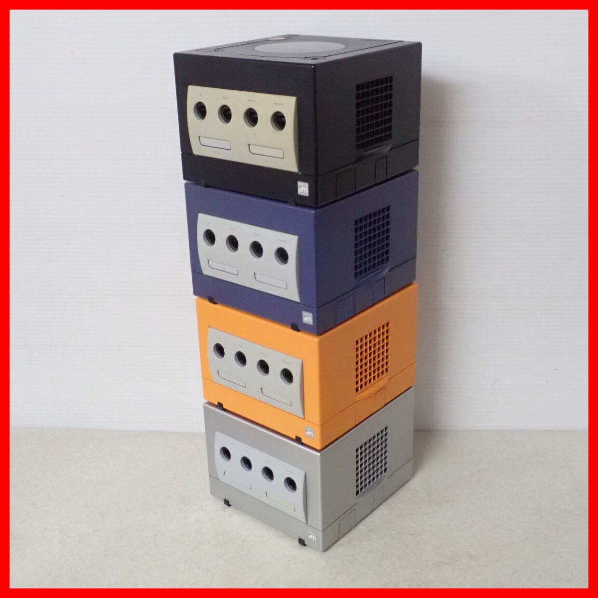 動作品 GC ゲームキューブ 本体 シルバー/オレンジ/ブラック 動作品 GC ゲームキューブ 本体 シルバー/オレンジ/ブラック