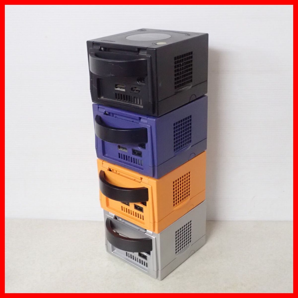 動作品 GC ゲームキューブ 本体 シルバー/オレンジ/ブラック 動作品 GC ゲームキューブ 本体 シルバー/オレンジ/ブラック