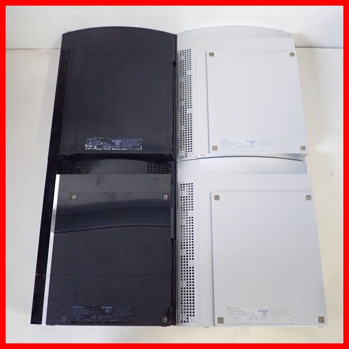 PS3 プレステ3 本体のみ CECHA00 1台/CECHL00 3台 ブラック PS3 プレステ3 本体のみ CECHA00 1台/CECHL00 3台 ブラック