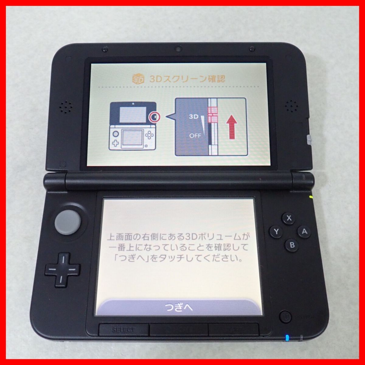 動作品 ニンテンドー3DSLL 本体 SPR-001 ブルー×ブラック 動作品 ニンテンドー3DSLL 本体 SPR-001 ブルー×ブラック