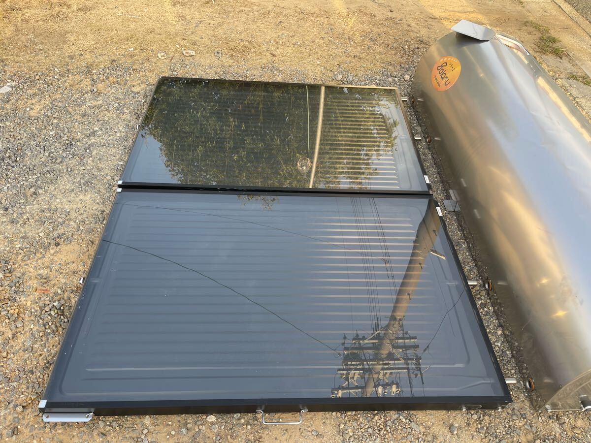 中古2019年製造一般普及型200L3㎡太陽熱温水器・長府工産SH 中古2019年製造一般普及型200L3㎡太陽熱温水器・長府工産SH