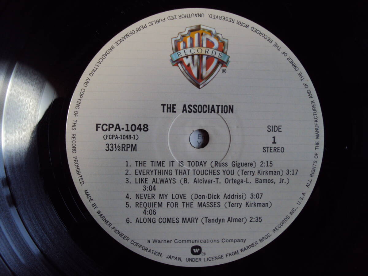 アソシエイション/THE ASSOCIATION 国内盤レコード ソニーファミリークラブ_画像5