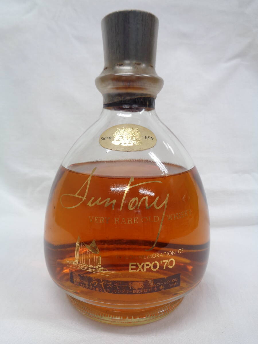 ☆古酒 未開栓 SUNTORY サントリー EXPO70 VERY RARE OLD WHISKY ☆古酒 未開栓 SUNTORY サントリー EXPO70 VERY RARE OLD WHISKY