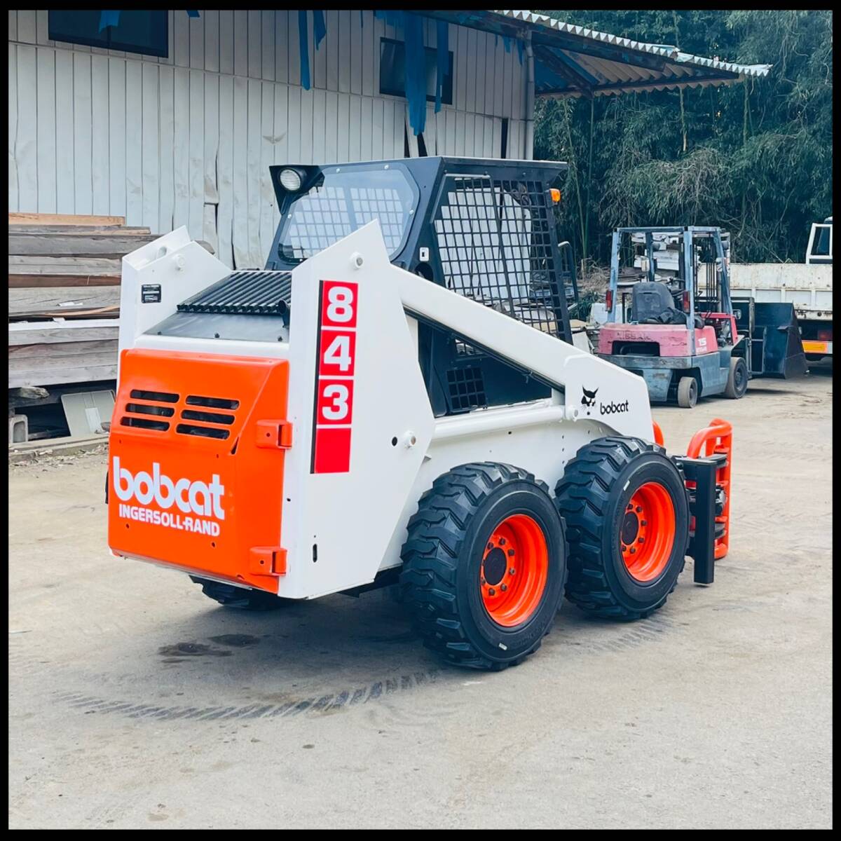 Bobcat ボブキャット843☆タイヤショベル☆スキッドステア Bobcat ボブキャット843☆タイヤショベル☆スキッドステア