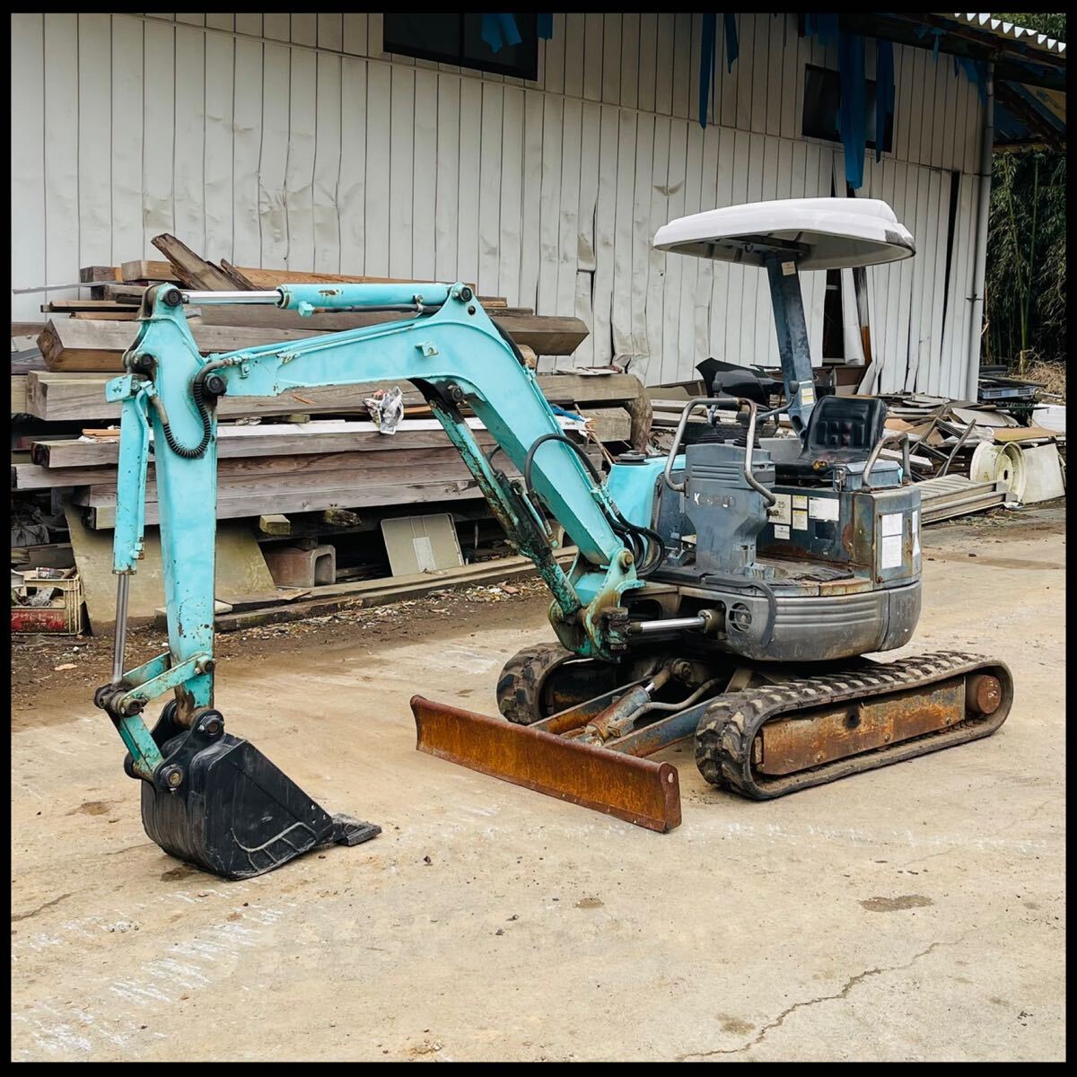 1万円スタート！KOBELCOコベルコ SK20SR☆ミニユンボ☆油圧