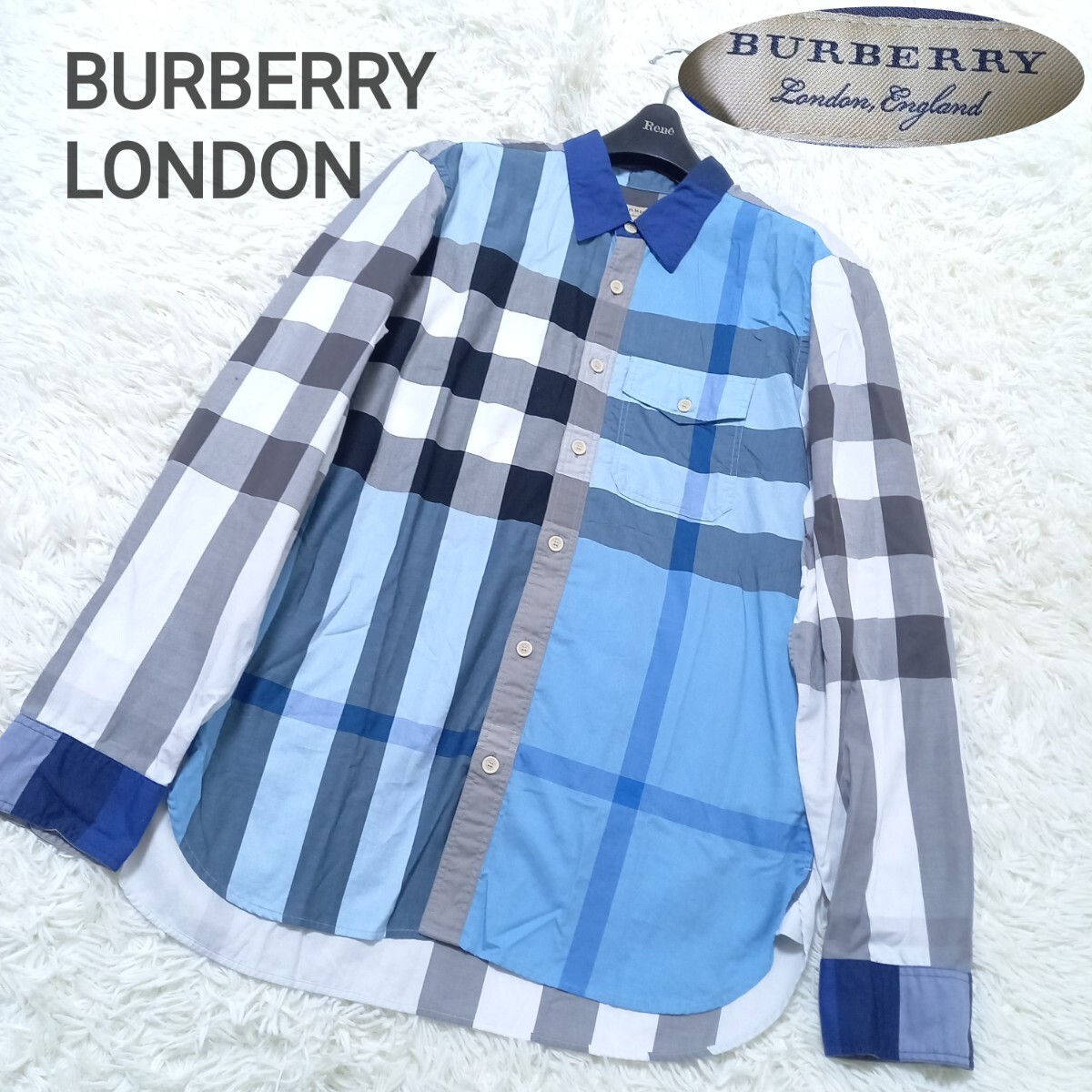 美品】 BURBERRY LONDON バーバリーロンドン 三陽商会 現行タグ 美品】 BURBERRY LONDON バーバリーロンドン 三陽商会 現行タグ