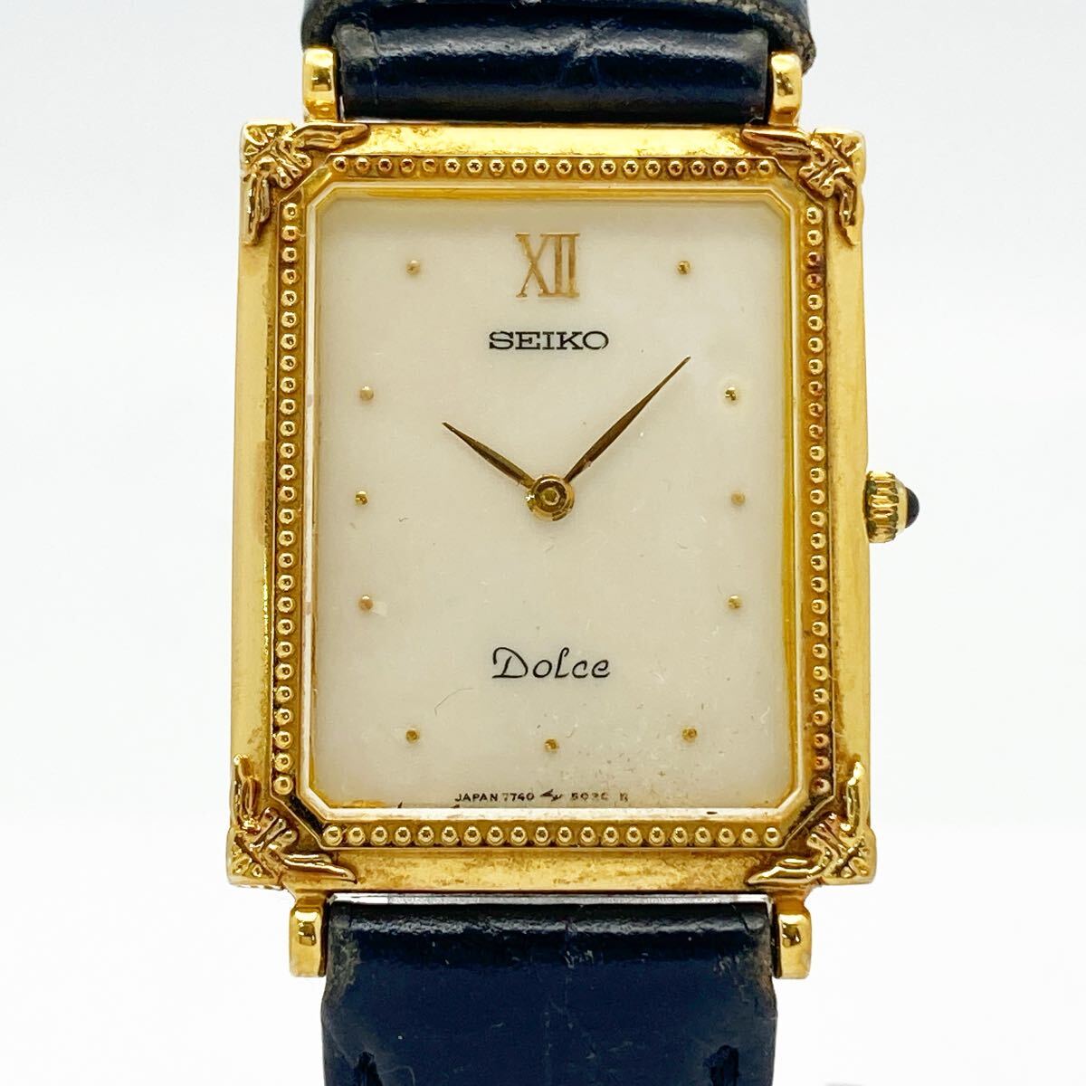 SEIKO Dolce ドルチェ シェル 文字盤 7740-5020 メンズ クオーツ SEIKO Dolce ドルチェ シェル 文字盤 7740-5020 メンズ クオーツ