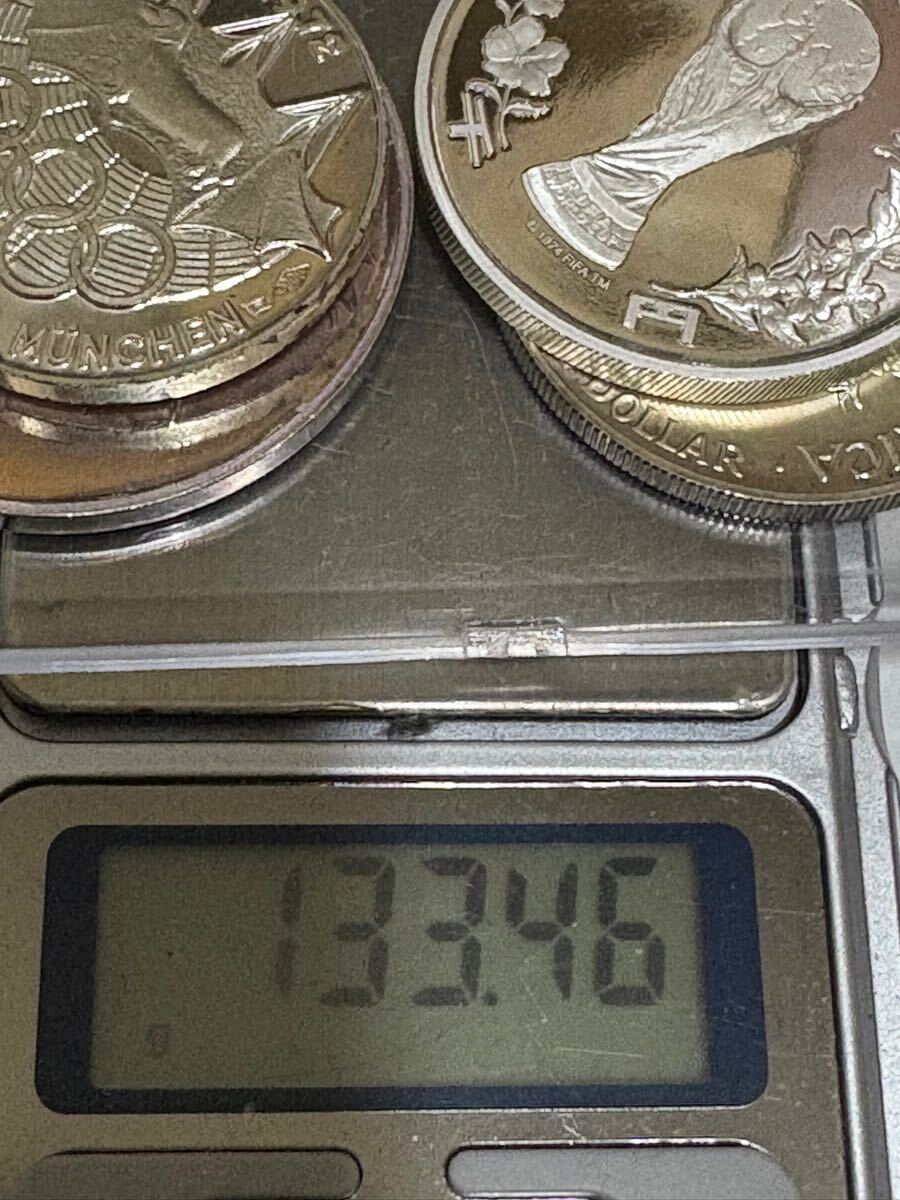 純銀メダル コイン 純銀 銀貨 SV1000 総重量 633g オリンピック