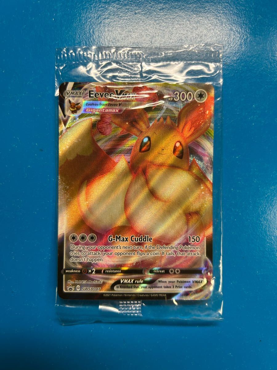 ポケモンカード 英語版 イーブイ VMAX プロモ Eevee SR SWSH087 ポケモンカード 英語版 イーブイ VMAX プロモ Eevee SR SWSH087